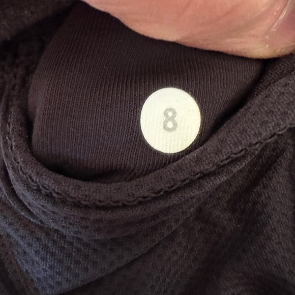 Lululemon Coast Wrap Women’s 8 Gray Relaxed Thumb Holes Open Front Activewear - Picture 5 of 10
